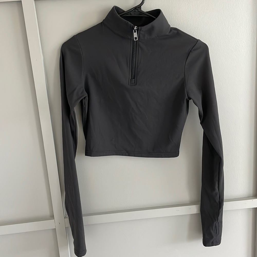 Balance Athletica (Vitality) Refined Crop Zip - Size M